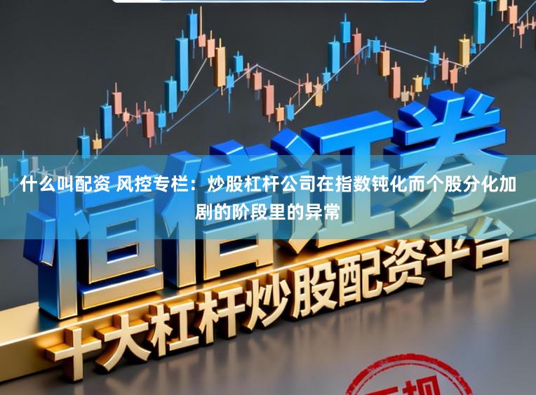 什么叫配资 风控专栏：炒股杠杆公司在指数钝化而个股分化加剧的阶段里的异常