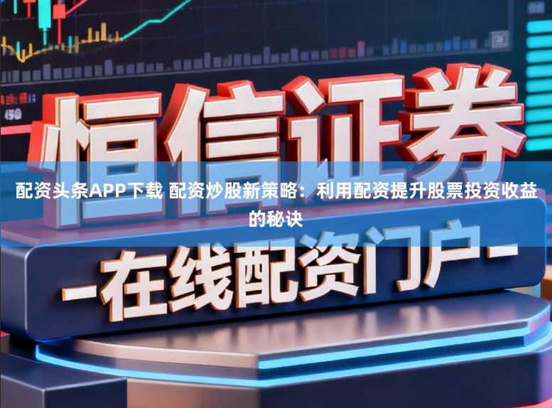 配资头条APP下载 配资炒股新策略：利用配资提升股票投资收益的秘诀