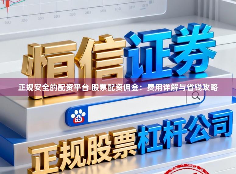 正规安全的配资平台 股票配资佣金：费用详解与省钱攻略
